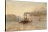 The City of Saint Paul, Dubuque, C.1866-Alfred Thompson Bricher-Stretched Canvas