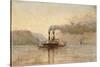 The City of Saint Paul, Dubuque, C.1866-Alfred Thompson Bricher-Stretched Canvas