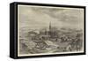 The City of Salisbury-Samuel Read-Framed Stretched Canvas