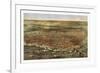 The City of St. Louis, Circa 1874-Currier & Ives-Framed Giclee Print