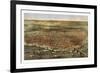 The City of St. Louis, Circa 1874-Currier & Ives-Framed Giclee Print