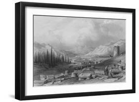 The City of Thyatira, Asia Minor-Thomas Allom-Framed Giclee Print