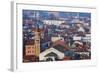 The city of Venice from high above.-Terry Eggers-Framed Photographic Print