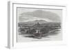 The City of Worcester, from the Oxford, Worcester, and Wolverhampton Railway-Samuel Read-Framed Giclee Print