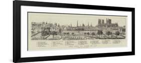 The City of York in 1738-null-Framed Giclee Print