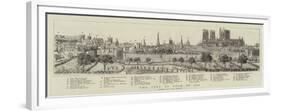 The City of York in 1738-null-Framed Giclee Print