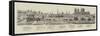 The City of York in 1738-null-Framed Stretched Canvas