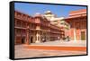 The City Palace in the Heart of the Old City, Jaipur, Rajasthan, India, Asia-Gavin Hellier-Framed Stretched Canvas