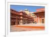 The City Palace in the Heart of the Old City, Jaipur, Rajasthan, India, Asia-Gavin Hellier-Framed Photographic Print