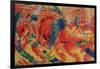 The City Rises, 1911-Umberto Boccioni-Framed Giclee Print