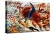 The City Rises, 1911-Umberto Boccioni-Stretched Canvas