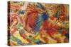 The City Rises-Umberto Boccioni-Stretched Canvas