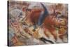 The City Rises-Umberto Boccioni-Stretched Canvas