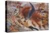 The City Rises-Umberto Boccioni-Stretched Canvas