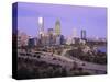 The City Skyline from Kings Park, Perth, Western Australia, Australia-Gavin Hellier-Stretched Canvas