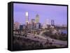 The City Skyline from Kings Park, Perth, Western Australia, Australia-Gavin Hellier-Framed Stretched Canvas