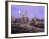 The City Skyline from Kings Park, Perth, Western Australia, Australia-Gavin Hellier-Framed Photographic Print