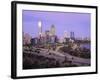 The City Skyline from Kings Park, Perth, Western Australia, Australia-Gavin Hellier-Framed Photographic Print