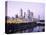 The City Skyline from Southgate, Melbourne, Victoria, Australia-Gavin Hellier-Stretched Canvas