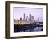 The City Skyline from Southgate, Melbourne, Victoria, Australia-Gavin Hellier-Framed Photographic Print