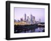 The City Skyline from Southgate, Melbourne, Victoria, Australia-Gavin Hellier-Framed Photographic Print