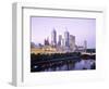 The City Skyline from Southgate, Melbourne, Victoria, Australia-Gavin Hellier-Framed Photographic Print