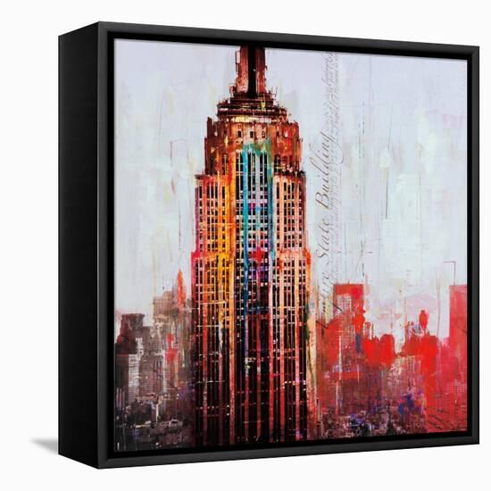 The City That Never Sleeps I-Markus Haub-Framed Stretched Canvas