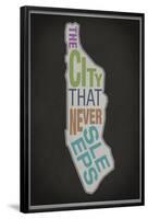 The City That Never Sleeps-null-Framed Poster