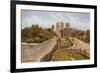 The City Walls, York-Alfred Robert Quinton-Framed Giclee Print