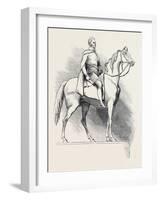The City Wellington Statue-null-Framed Giclee Print