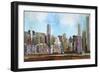 The City-Anna Polanski-Framed Premium Giclee Print