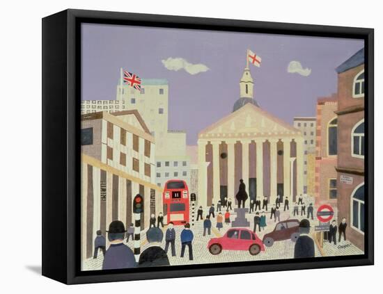 The City-William Cooper-Framed Stretched Canvas