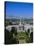 The Civic Center and Rockies Beyond, Denver, Colorado, USA-Jean Brooks-Stretched Canvas