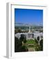 The Civic Center and Rockies Beyond, Denver, Colorado, USA-Jean Brooks-Framed Photographic Print