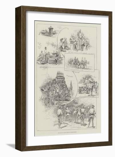 The Civil or Native Police of Upper Burmah-Henry Charles Seppings Wright-Framed Giclee Print