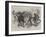 The Civil War in America, Capture of a United States' Dragoon by Guerrilla Horsemen of Virginia-null-Framed Giclee Print