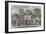 The Civil War in America, Confederate Prisoners in Camp Georgia, Roanoke Island-null-Framed Giclee Print