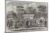 The Civil War in America, Confederate Prisoners in Camp Georgia, Roanoke Island-null-Mounted Giclee Print