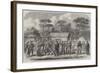 The Civil War in America, Confederate Prisoners in Camp Georgia, Roanoke Island-null-Framed Giclee Print