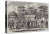 The Civil War in America, Confederate Prisoners in Camp Georgia, Roanoke Island-null-Stretched Canvas