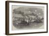 The Civil War in America, Destruction of the Confederate Flotilla Off Memphis-Edwin Weedon-Framed Giclee Print