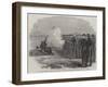 The Civil War in America, Execution of a Deserter in the Federal Camp, Alexandria-null-Framed Giclee Print