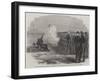 The Civil War in America, Execution of a Deserter in the Federal Camp, Alexandria-null-Framed Giclee Print