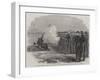 The Civil War in America, Execution of a Deserter in the Federal Camp, Alexandria-null-Framed Giclee Print