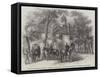 The Civil War in America, Fairfax Courthouse, the Head-Quarters of General Beauregard-null-Framed Stretched Canvas
