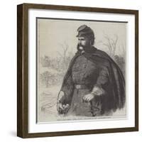 The Civil War in America, General Burnside-null-Framed Giclee Print