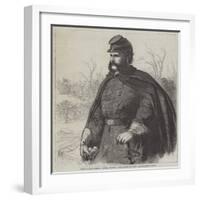 The Civil War in America, General Burnside-null-Framed Giclee Print