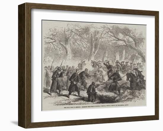 The Civil War in America, Skirmish Near Fall's Church, Virginia-null-Framed Giclee Print