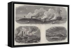 The Civil War in America-Edwin Weedon-Framed Stretched Canvas