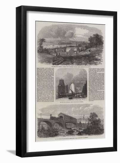 The Civil War in America-George Henry Andrews-Framed Premium Giclee Print